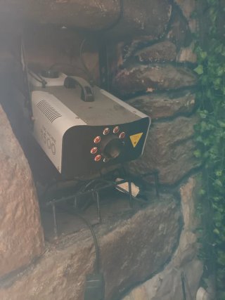 Máquina de humo para discoteca con líquido
