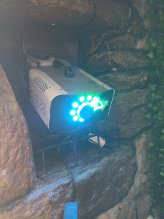 Máquina de humo para discoteca con líquido