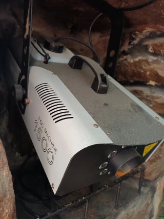 Máquina de humo para discoteca con líquido
