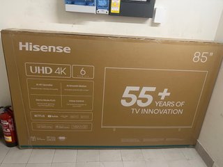 Hisense UHD 4K 85 Serie 6 Smart TV