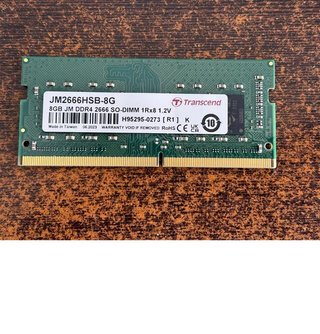 Memoria RAM Transcend 8GB DDR4 2666MHz SO-DIMM