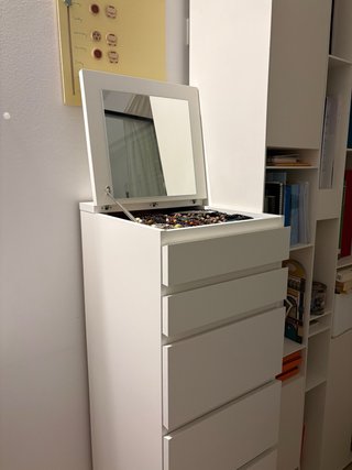 Cajonera IKEA MALM 6 cajones blanca