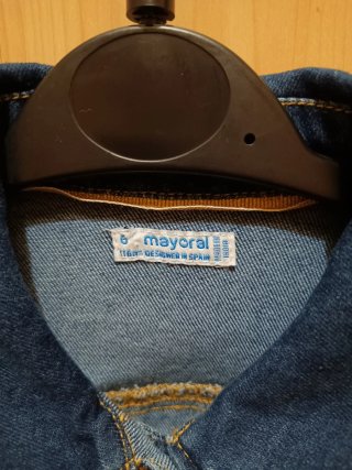 Chaqueta vaquera Mayoral niña