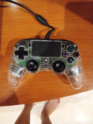 Mando transparente para PS4