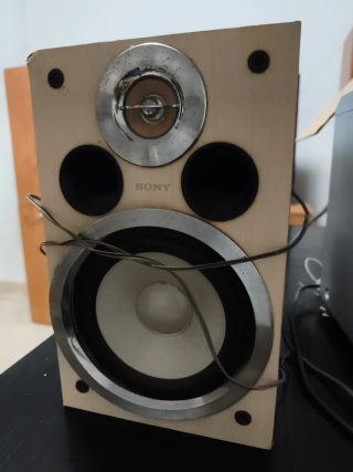 Minicadena Sony Beige
