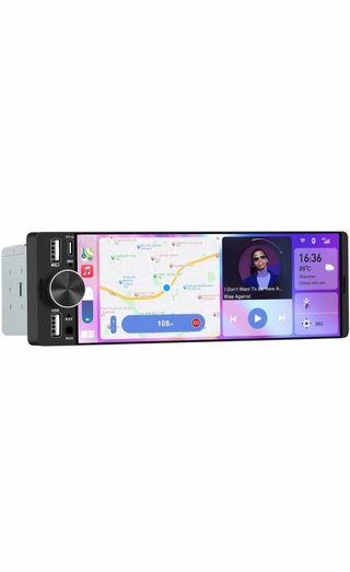 AWESAFE Radio 1 DIN CarPlay Android Auto