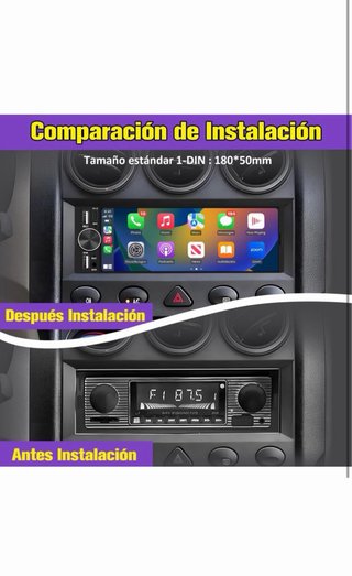AWESAFE Radio 1 DIN CarPlay Android Auto