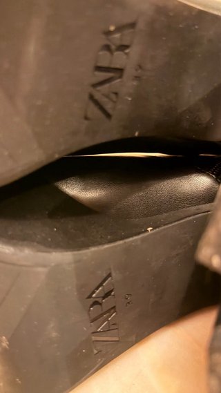 Botines negros plataforma tacón ancho