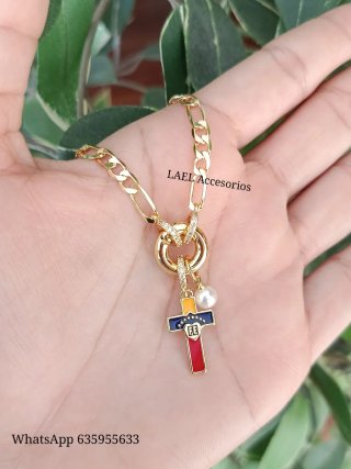 Collar cruz Venezuela cadena Venezuela
