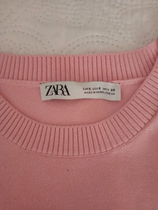 Top o chaleco de Zara talla XS