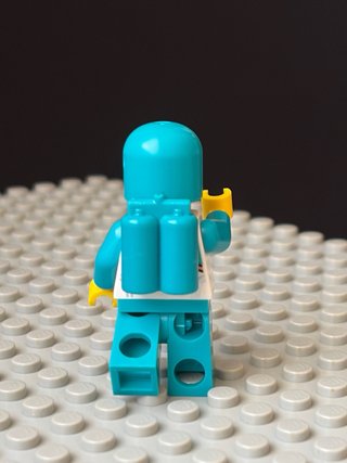 Figura de Lego astronauta space classic