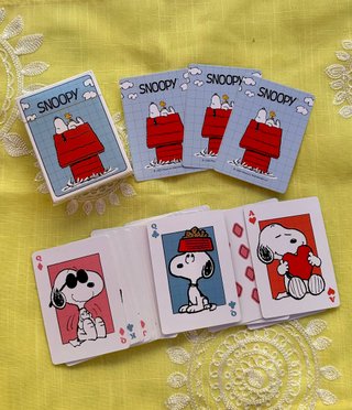 Mazzo di carte Snoopy nuovo sigillato