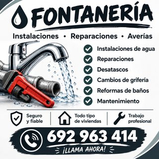 Fontanería: Instalaciones y Reparacion