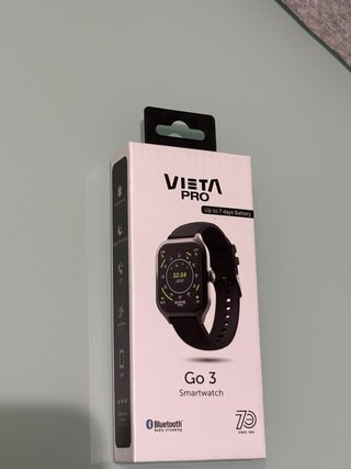 Reloj Vieta Pro Go 3 Negro Sin Estrenar