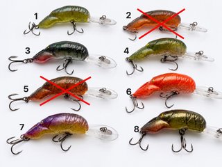 Señuelo Cangrejo Pesca Black Bass/Lucio
