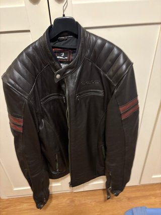 Chaqueta de cuero moto Bela