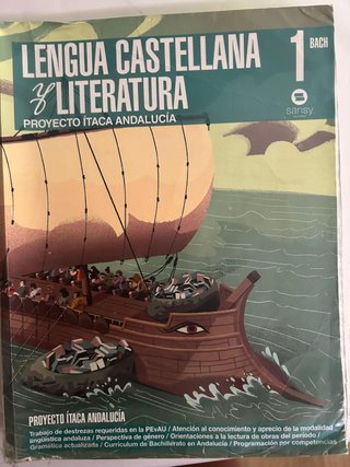Libro lengua castellana y literatura 1• Bach itaca