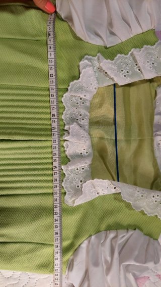 Traje de Fallera Completo con 2 Corpiños