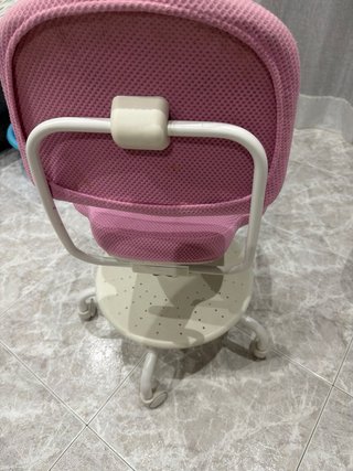 Silla infantil escritorio rosa