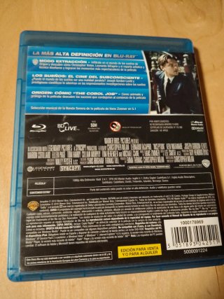 Blu-ray Origen (Inception) - Christopher Nolan