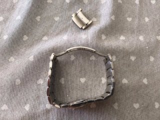 Orologio D&G Rettangolare Acciaio