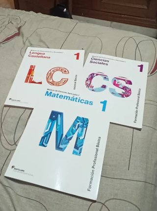 Libros de 1º de FP Básica, categoría Santillana.