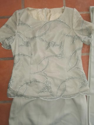 Vestido Matilde Cano Talla 46 Verde
