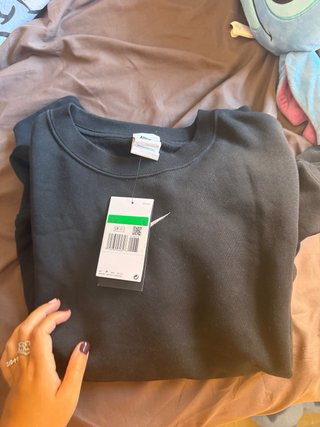 Sudadera Nike Negra Talla XL