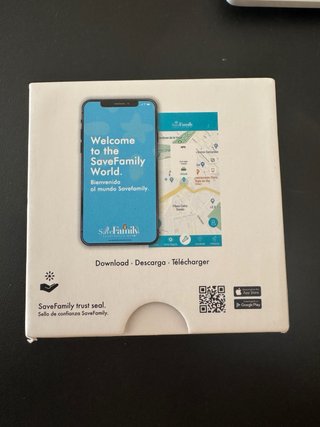 Reloj GPS SaveFamily 4G Azul