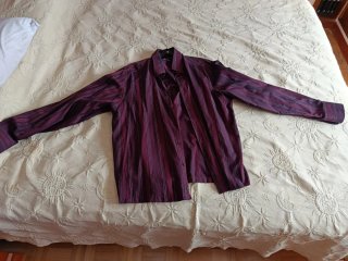 Camisa de vestir a rayas