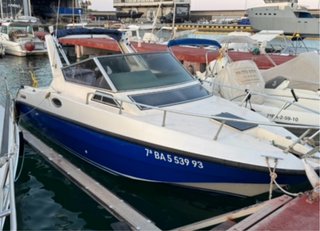 Rio Cabin 750 con motores Volvo Penta