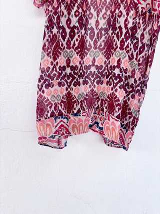 Kimono Intropia estampado rosa Talla M/L