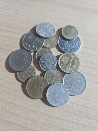 Lote 14 monedas Peseta España