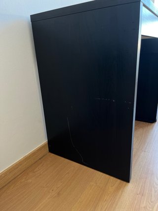 Mesa Escritorio Negra Micke IKEA