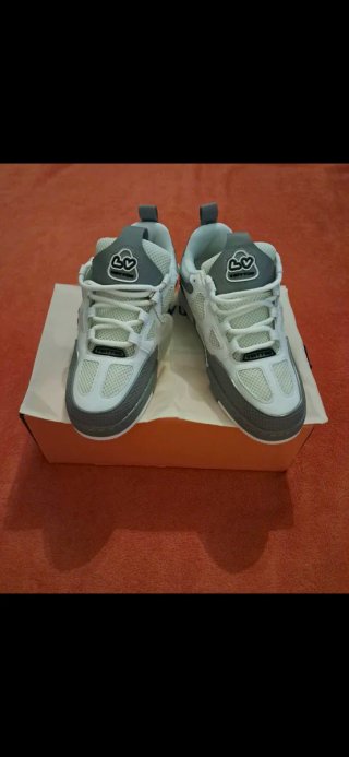 Zapatillas LV Skate Louis Vuitton Gris/Blanco