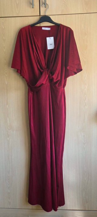 Vestido Pura Vida Rojo Granate Talla L