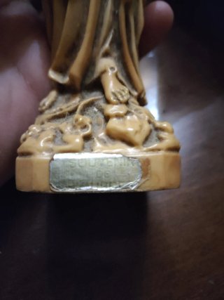 Antigua Virgen de Lourdes Patente Francesa