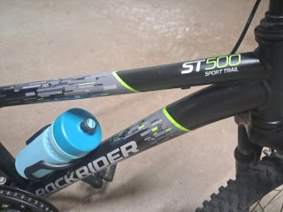 Bicicleta Rockrider ST 500 20 Negra
