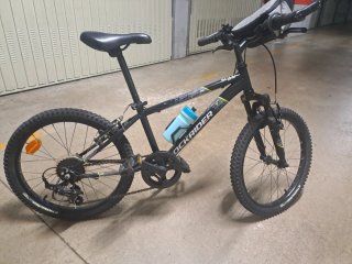 Bicicleta Rockrider ST 500 20 Negra