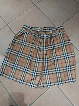 Pantaloncino Burberry a quadri Taglia m ma veste s