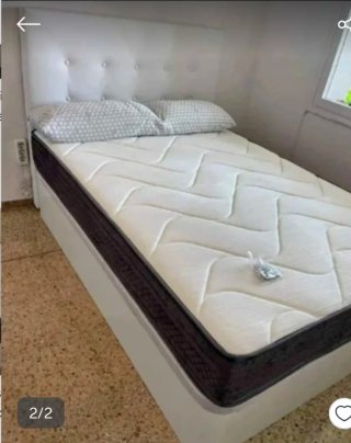 Colchón y base de cama