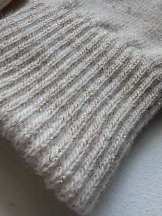 Guantes niña H&M beige
