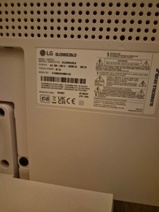 Placa base LG OLED65C26LD (Main Board)
