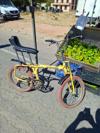 Bicicleta G.A.C. Crosser Amarilla