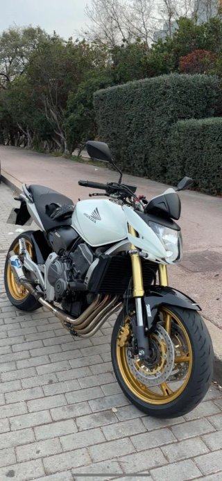 Honda Hornet 2008 Blanca y Dorada