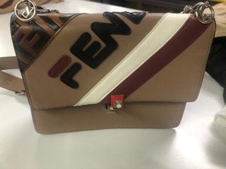 Bolso Fendi Beige y Marrón