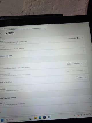 Lenovo X1 Tablet Core 7 8GB/256GB SSD pantalla 2K