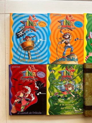 Pack de llibres de la Tina Superbruixa
