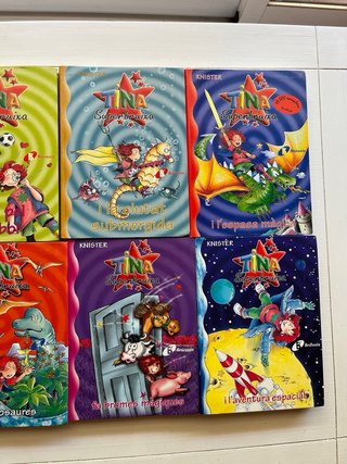 Pack de llibres de la Tina Superbruixa