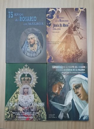 Libros Semana Santa Málaga Colección La Saeta